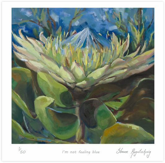 I'm not feeling blue