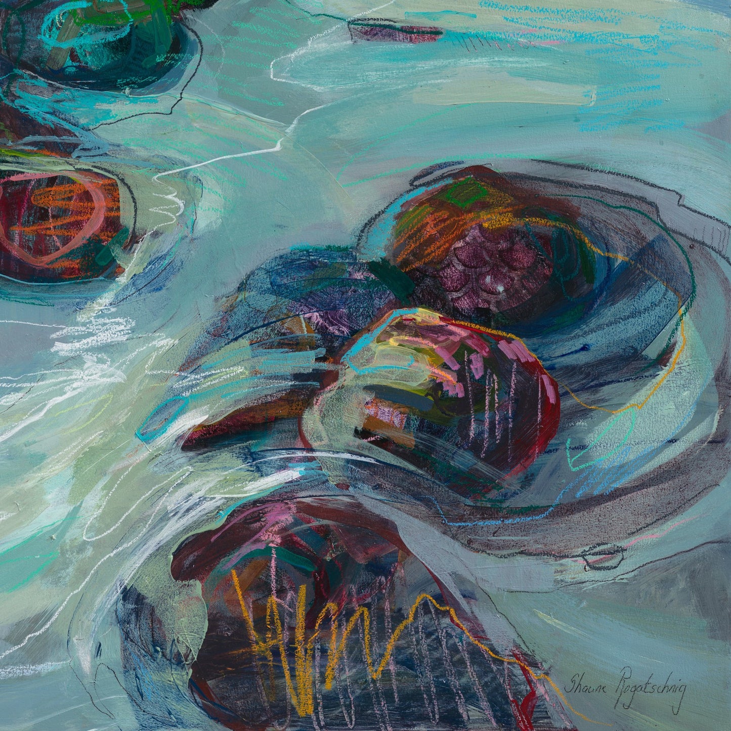 Like an anchorless ship, time floats aimlessly across the broad sea  (Murakami)