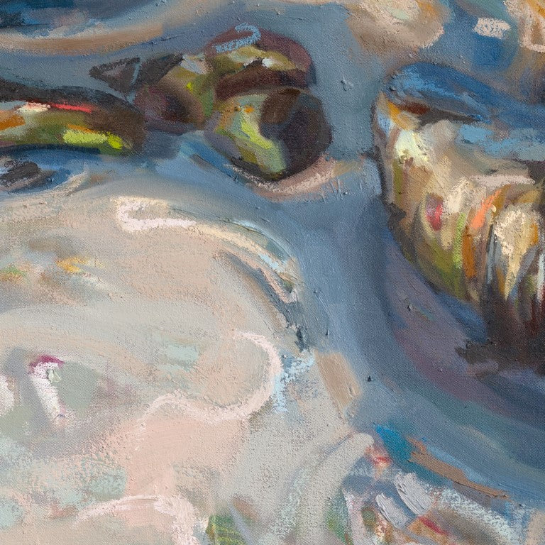 The sun seemed to hesitate