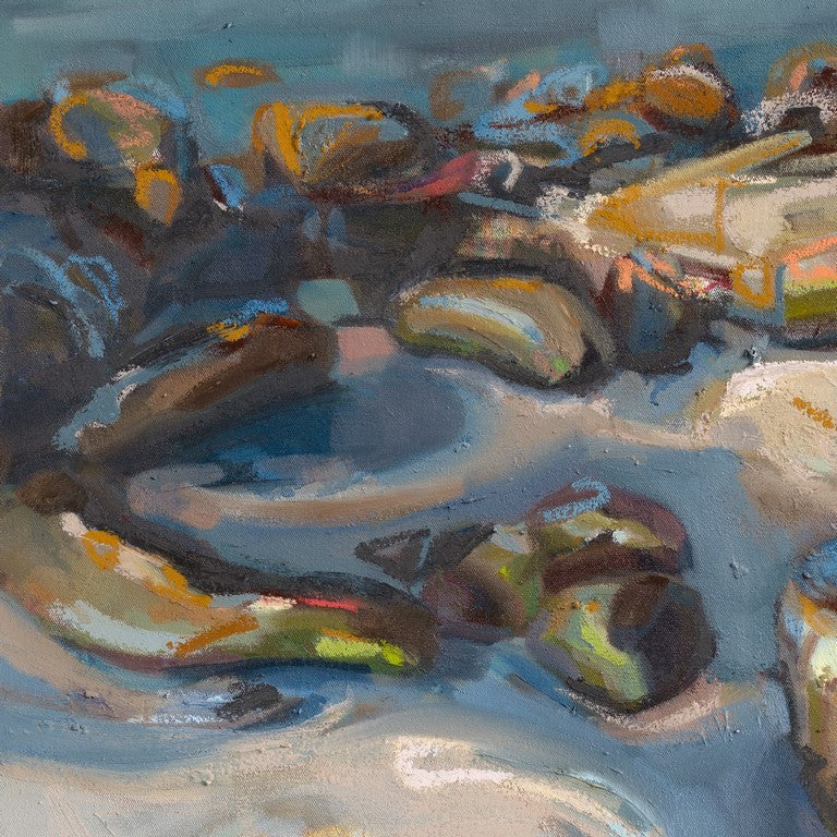 The sun seemed to hesitate