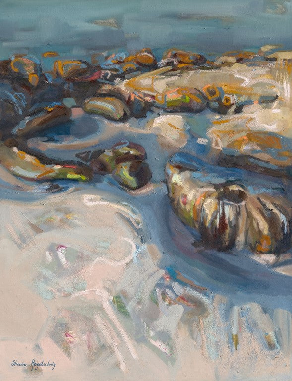 The sun seemed to hesitate