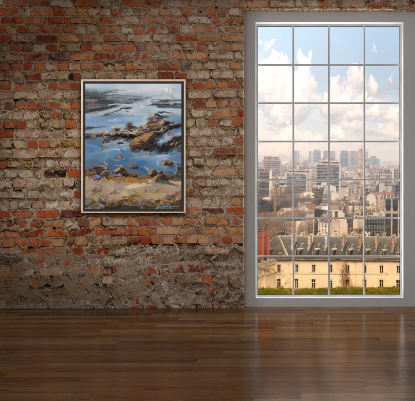 Listening, I feel I'm floating below the sun (H Bent)