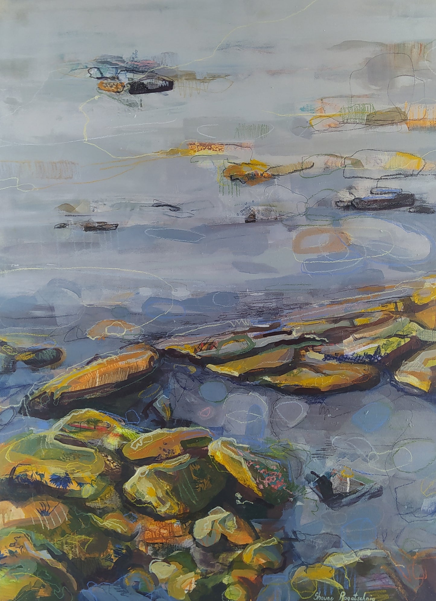 It came to me how the polish of the world changes everything